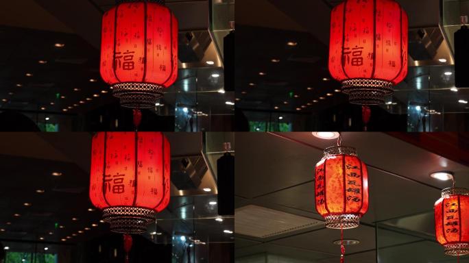 红色中式灯笼