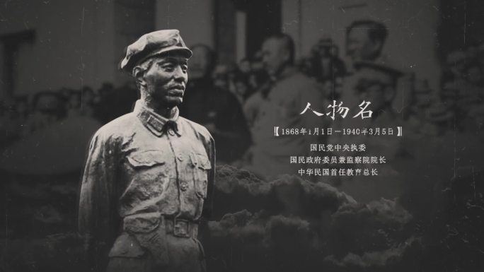 复古历史人物介绍