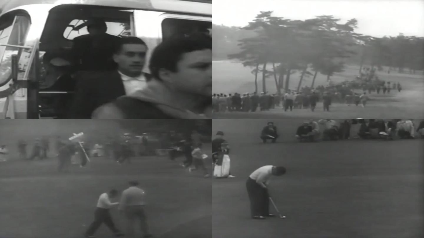 60年代打高尔夫球比赛