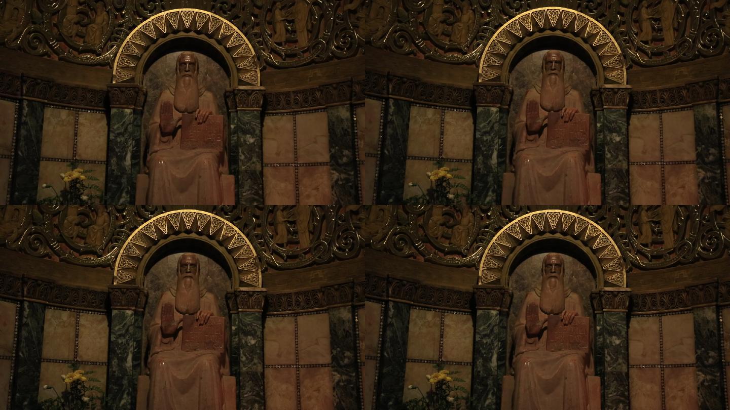 圣母安眠堂内部装饰
