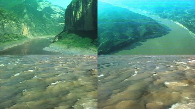 80年代的长江葛洲坝影像1