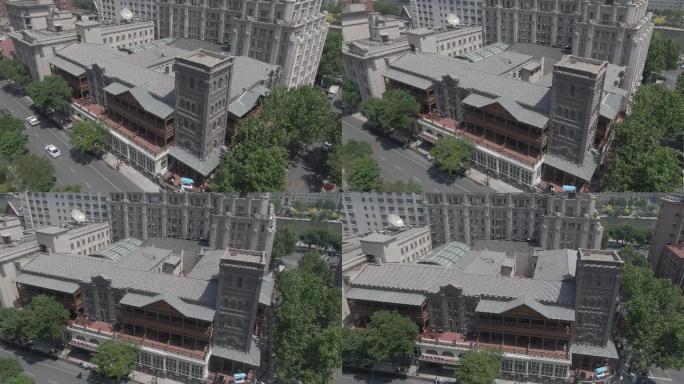 天津城市建筑航拍