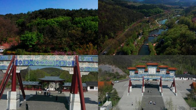 户外公园旅游横山寺