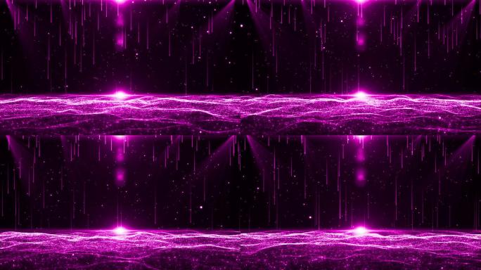 4K粉紫色粒子背景