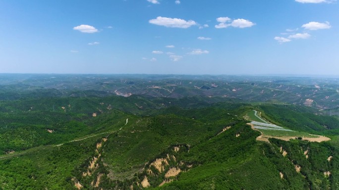 陕北群山 黄土高原