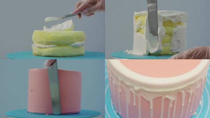 蛋糕制作 做蛋糕 动手做蛋糕