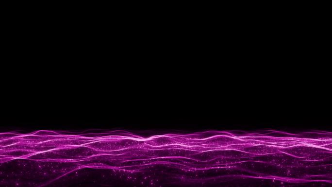 4K粉紫色海洋粒子1