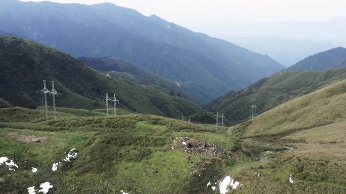 历史遗迹川藏茶马古道大相岭古道草鞋坪段