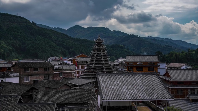 广西壮族自治区龙胜各族自治县广南村鼓楼