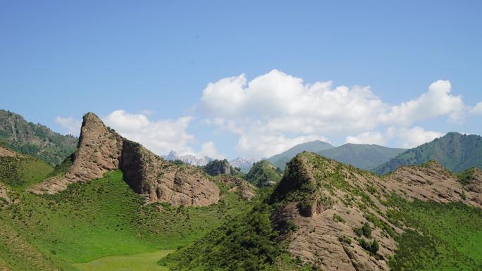 山峰云海延时拍摄