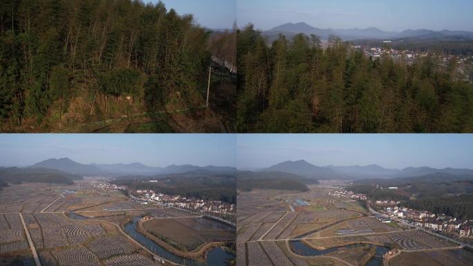 发现式乡村风光开场运镜 乡村建设 田园