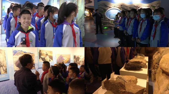 小学生研学实践活动走进地质博物馆参观学习
