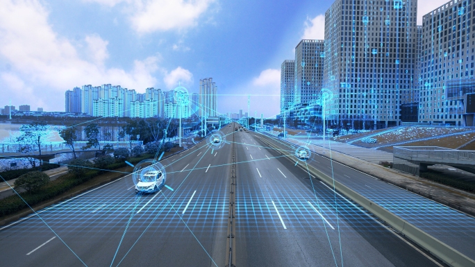 智慧交通科技城市互联网5G大数据