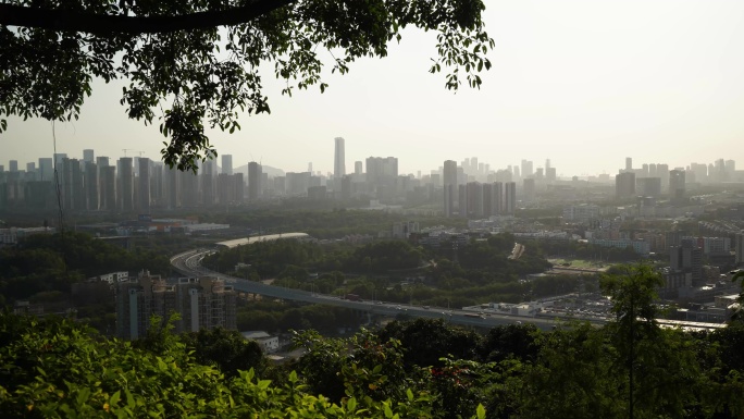 城市延时 车流 深圳延时 高速 南坪快速