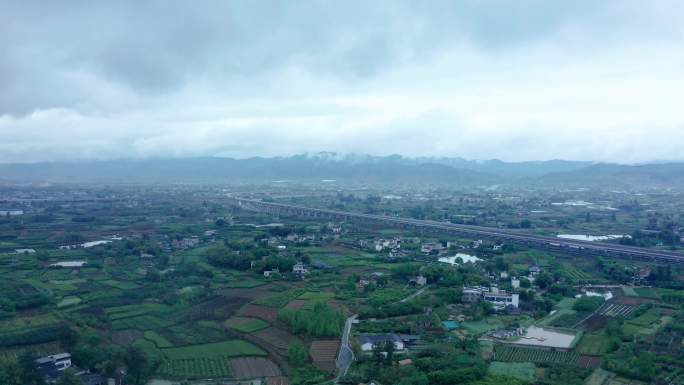 四川农村高速路网生态环境新农村