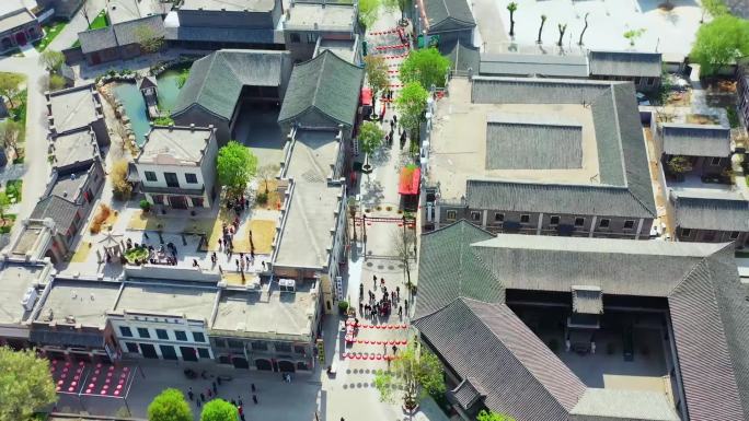 山东 东阿航拍 阿胶 阿胶糕