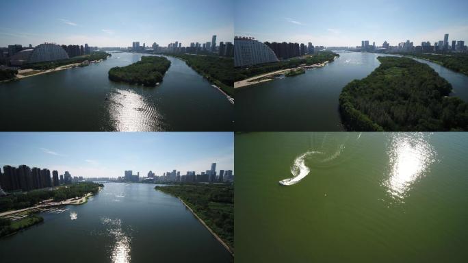 浑河 生态 环境 城市 河流 沈阳 公园