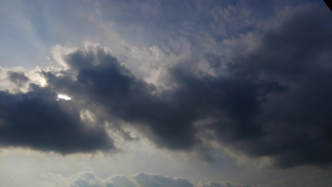乌云翻滚气候气象风云际会乌云密布天气变化