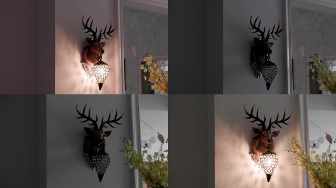 一鹿有你壁灯