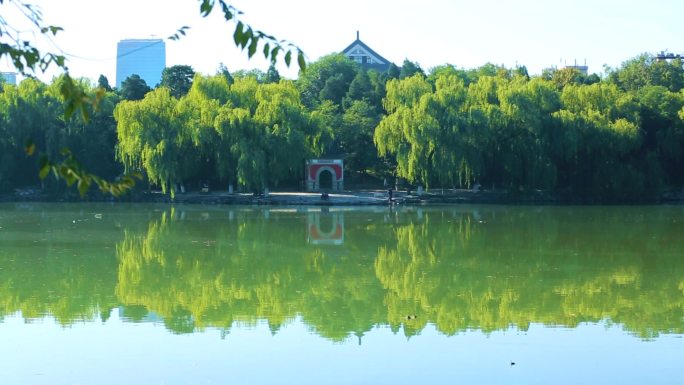 北京大学 未名湖畔 著名地点 中国北京
