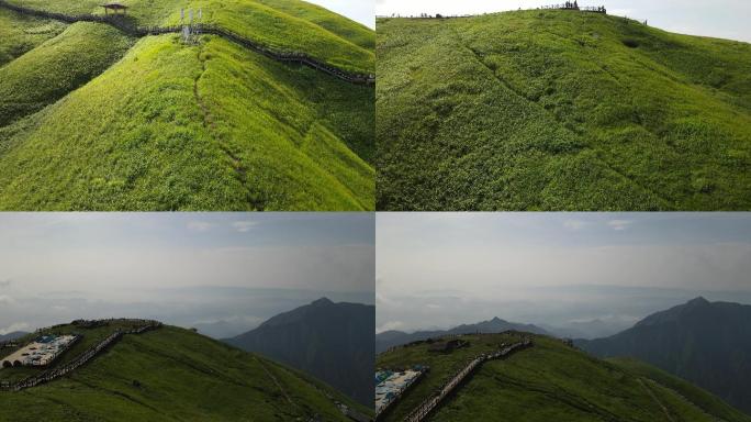 武功山夏天高山草甸