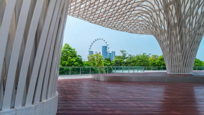 深圳前海摩天轮延时