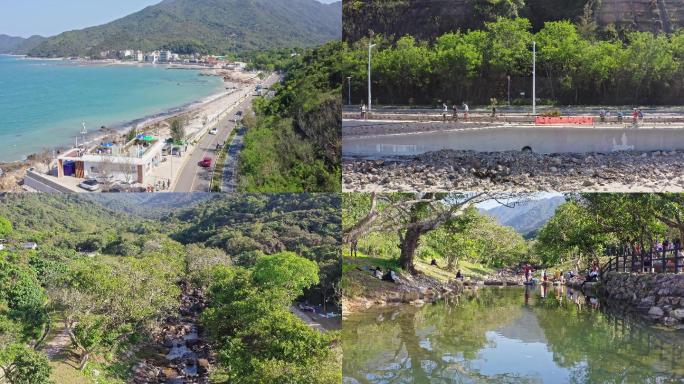 大鹏杨梅坑海边风景