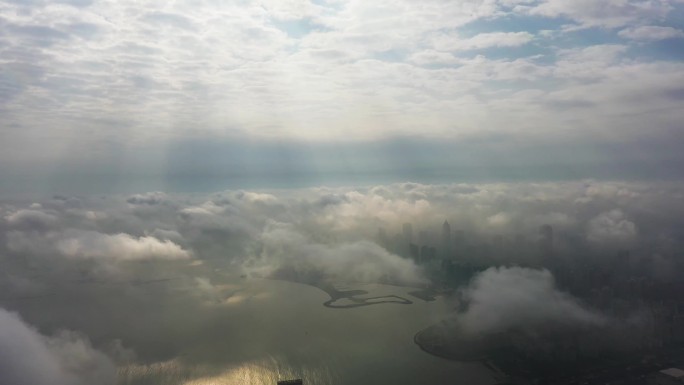 【穿云】海南海口海口湾滨海大道