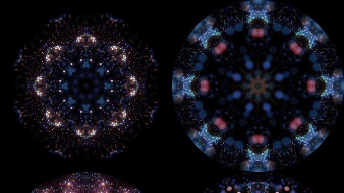 万花筒  舞蹈背景  唯美  裙子 投影