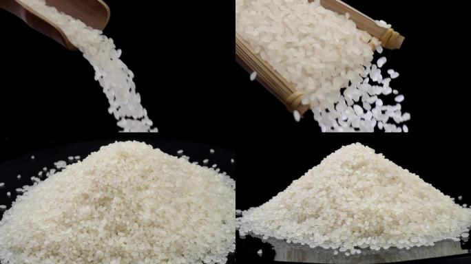 大米珍珠米升格拍摄