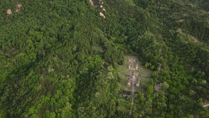 北京昌平 银山塔林 4K航拍