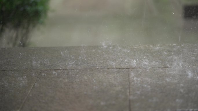 户外 自然 水面 雨 雨滴 下雨