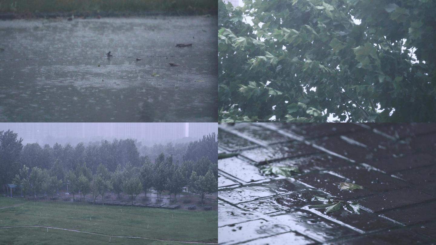 狂风暴雨恶劣天气