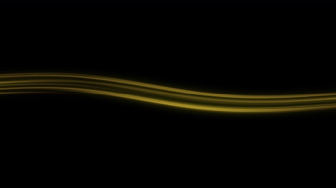 原创4k高清金色光线流动含通道无限循环