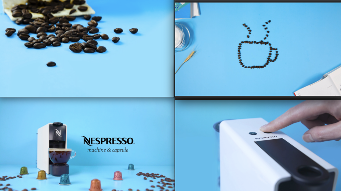 胶囊咖啡定格动画咖啡机时间电商产品