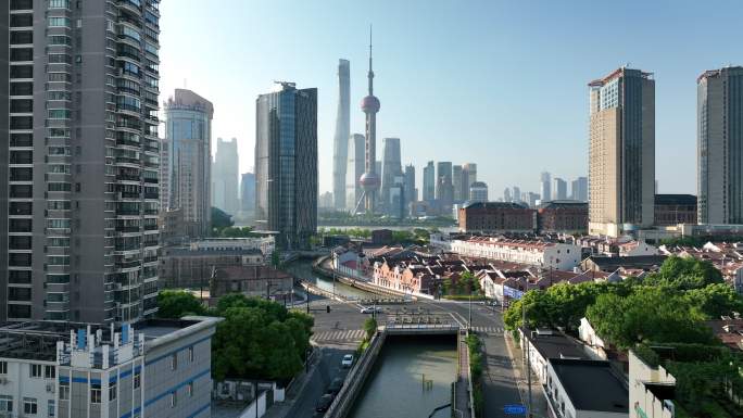 上海疫情下城市空荡
