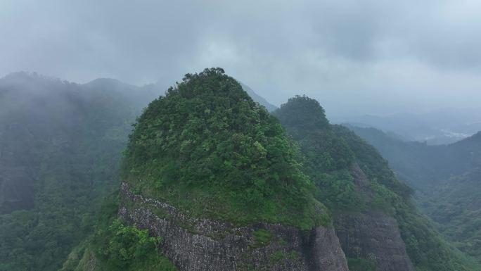 【4K正版】航拍江西赣州小武当山景区