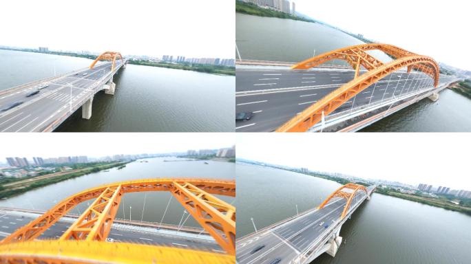穿越机隆生大桥GoPro航拍惠州FPV