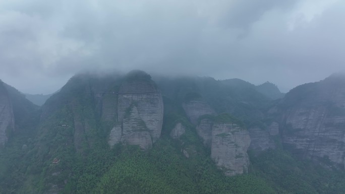 【4K正版】航拍江西赣州小武当山景区