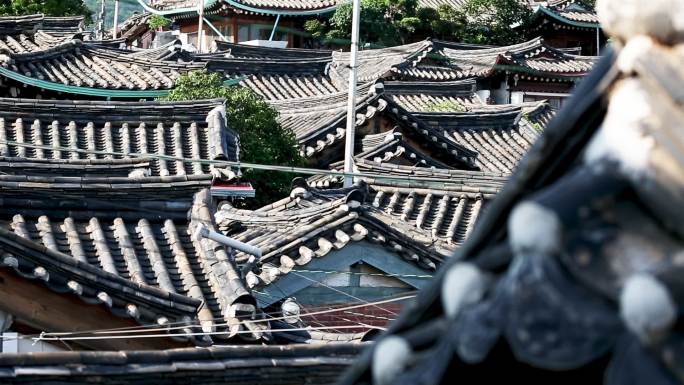 老城区 古建筑 韩国首尔 著名地点