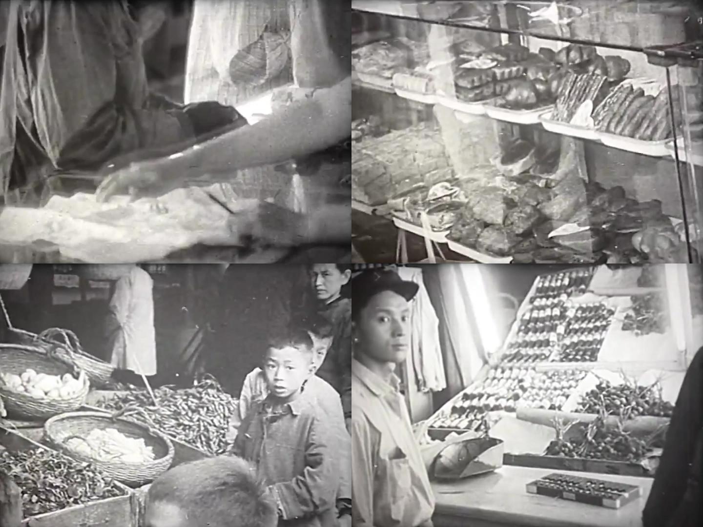 60年代的武汉合作社商店影像