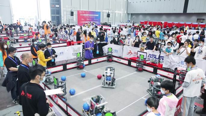 vex机器人比赛 学生编程创新发明大赛
