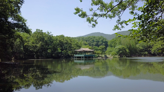 紫金山流徽榭航拍