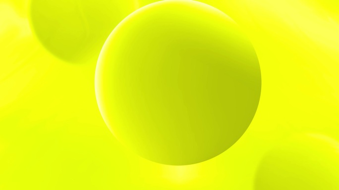 黄绿色小清新小球无缝循环舞台动态背景