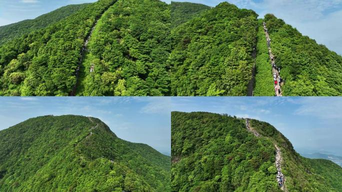 深圳 梧桐山 航拍 电视塔 鹏城第一峰