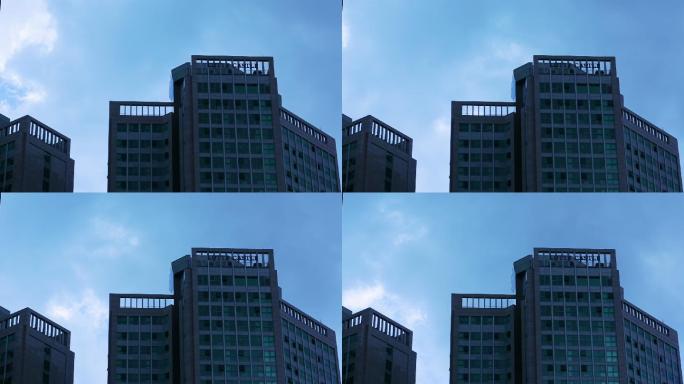 韩国首尔 高楼大厦 写字楼 定格拍摄