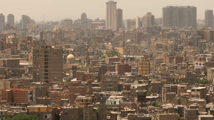 摄于埃及开罗的城市景观