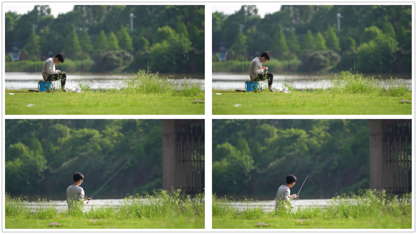 年轻人玩路亚钓鱼