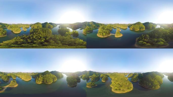 千岛湖航拍全景视频