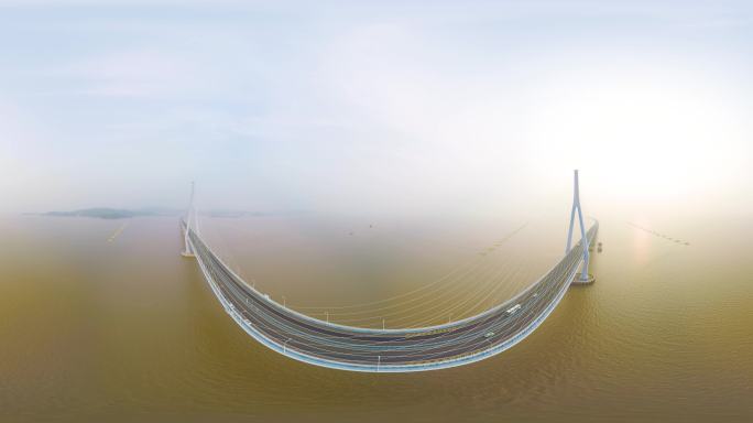 舟山跨海大桥 VR视频 全景视频 航拍